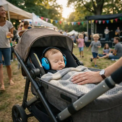 Foldable Baby Earmuffs for Gentle Noise Care