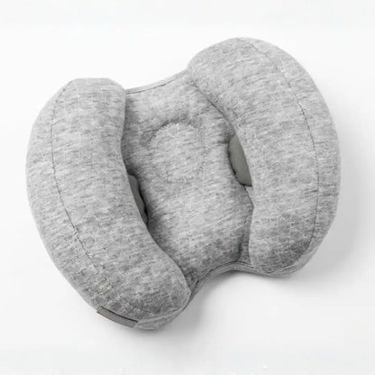 Butterfly infant head support cushion in grey for everyday stroller outings