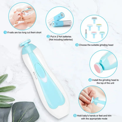 6-in-1 Baby Nail Trimmer Set