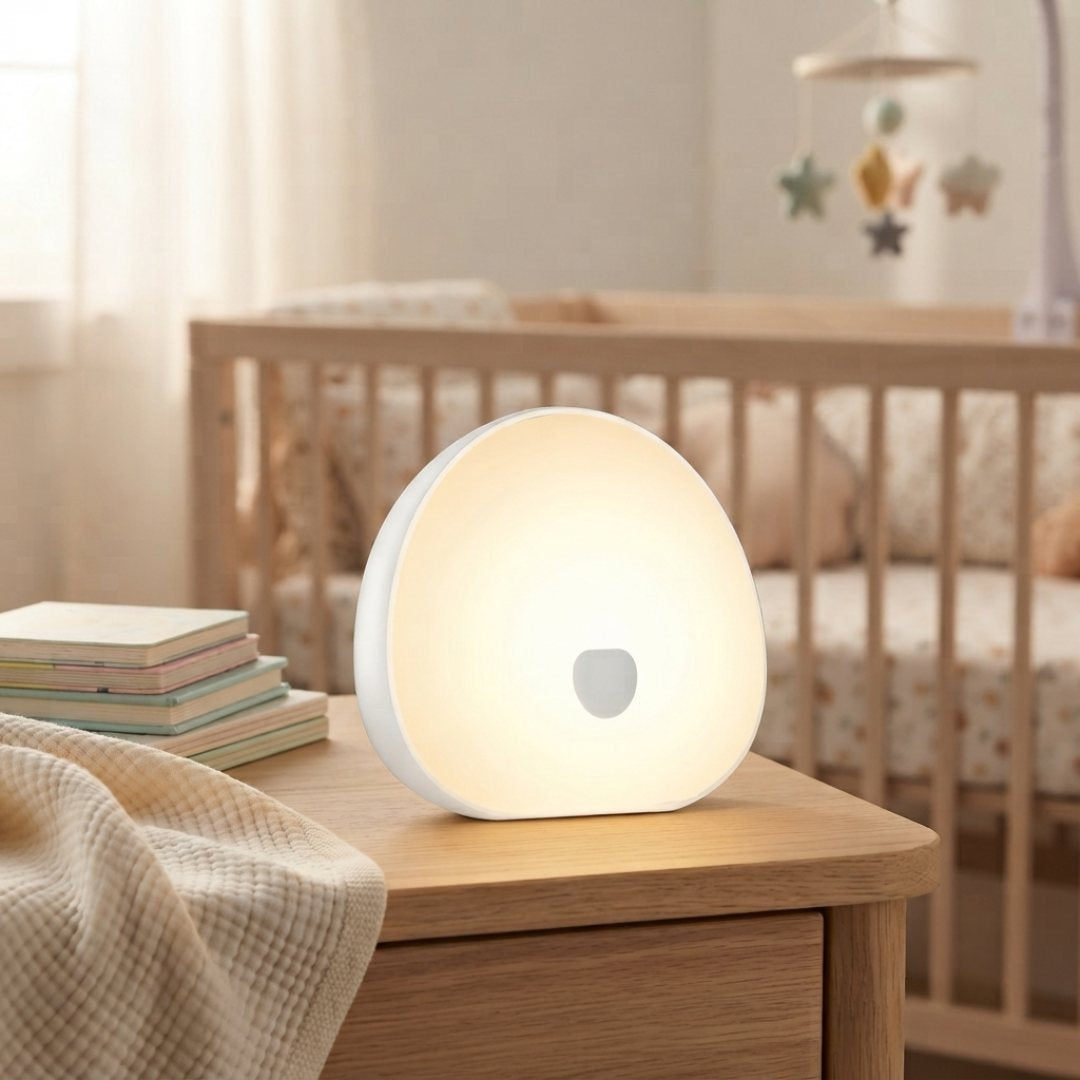 White Noise and Night Light with Natural Sounds