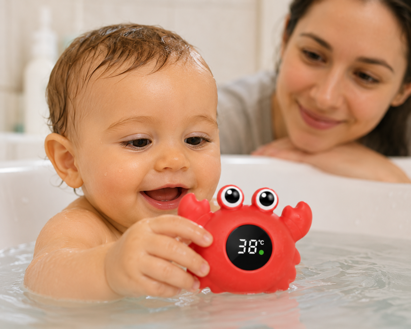 Cartoon Baby Bath Thermometer