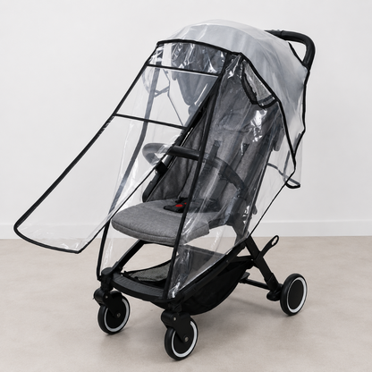 Stroller Rain Cover - Universal Fit Clear and Windproof