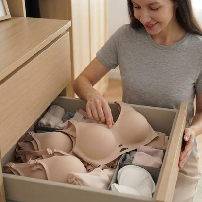wire-free maternity bra drawer